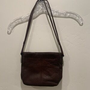 Fossil mini Brown Leather Shoulder Bag